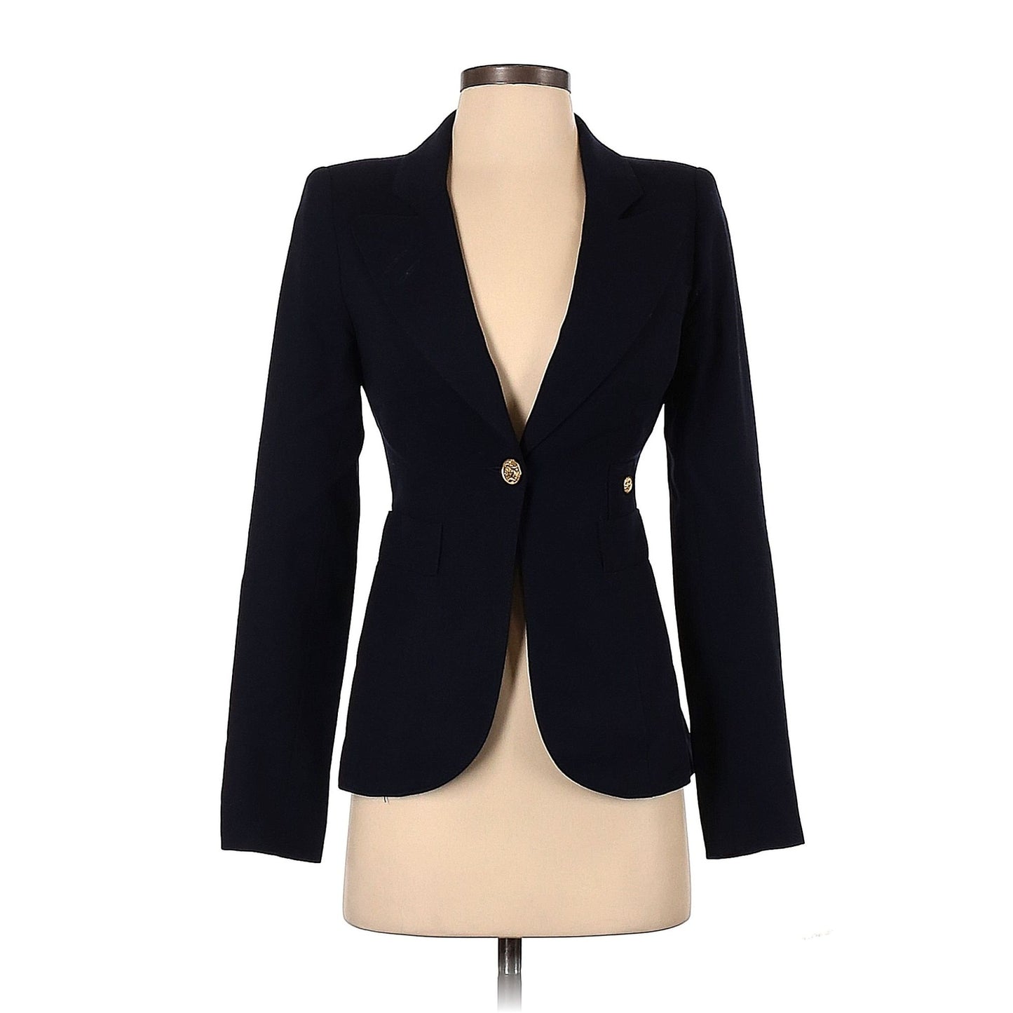 Smythe Duchess Blazer Navy Blue 6 ASO Princess Kate