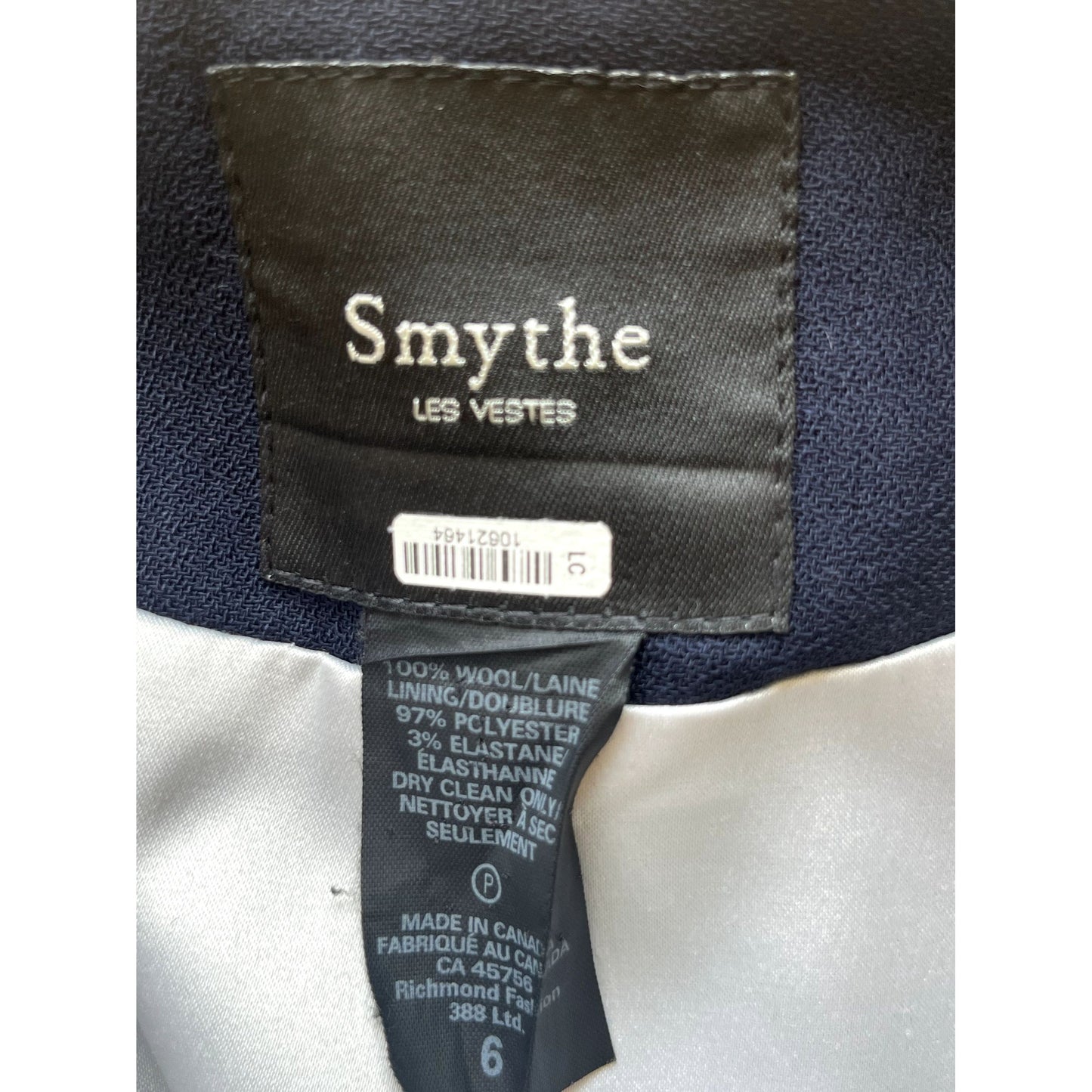 Smythe Duchess Blazer Navy Blue 6 ASO Princess Kate